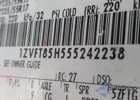 2005 Ford Mustang Gt from USA, damaged, VIN 1ZVFT85H555242238